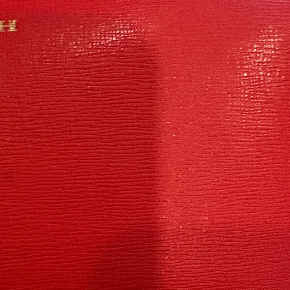 Coach Red Wallet - Picture 4 of 5